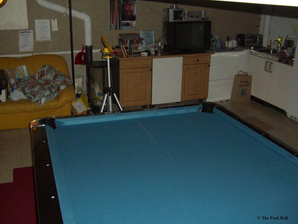 Um die Markierungen richtig zu setzen, benutzten wir professionelles Equipment